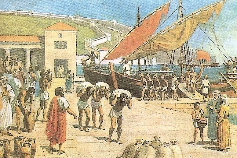 Жители афин